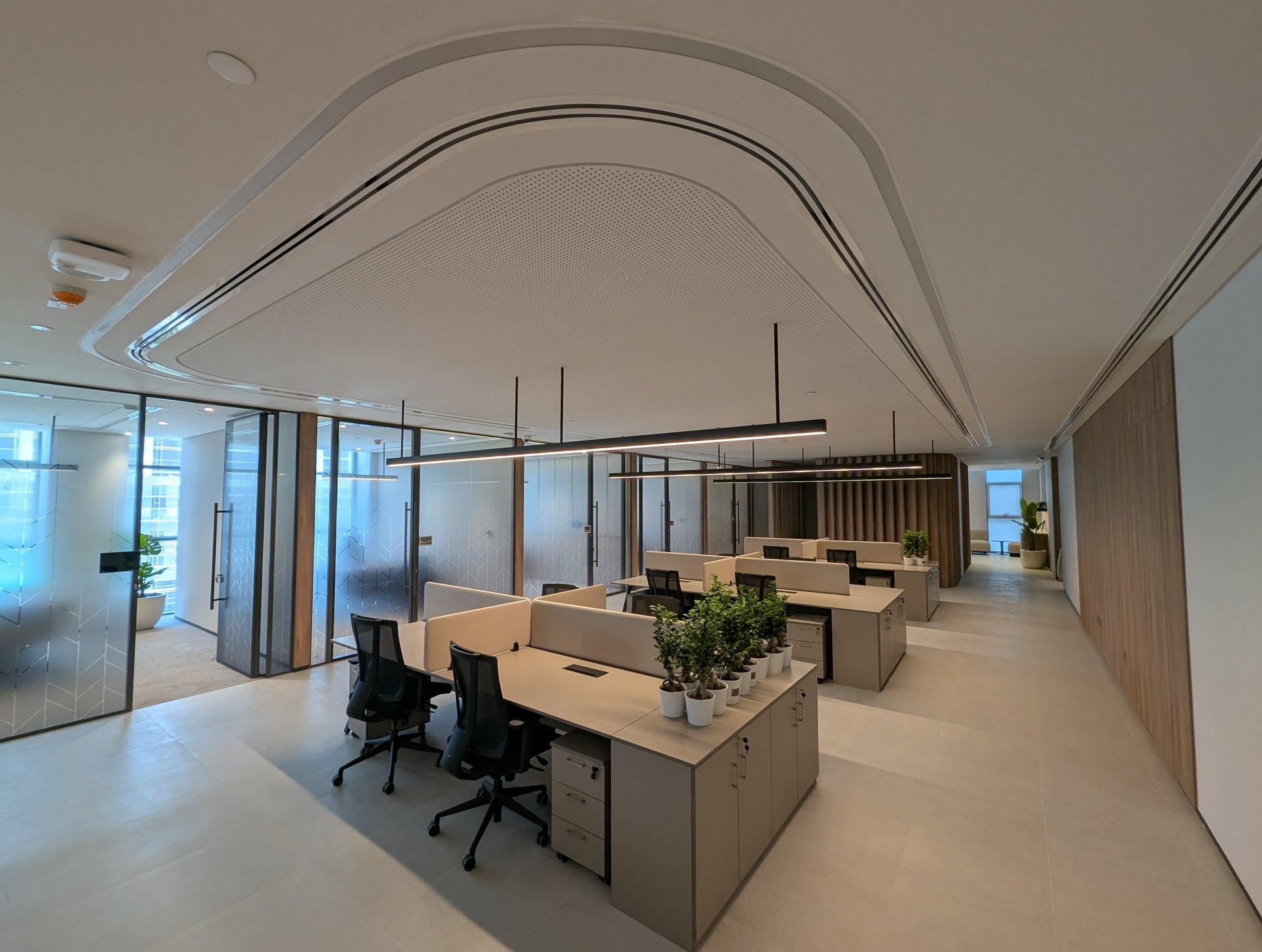 Completed interior fit-out by Fovero Dubai