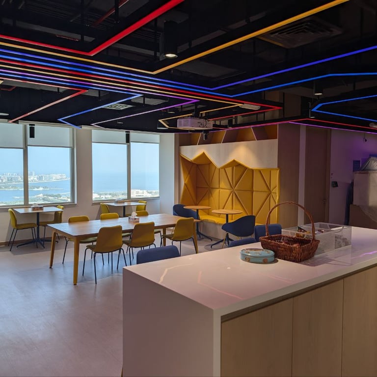 Gypsum ceiling work by Fovero, Dubai