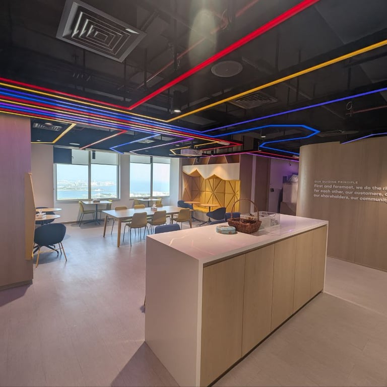 Commercial fit-out project by Fovero UAE