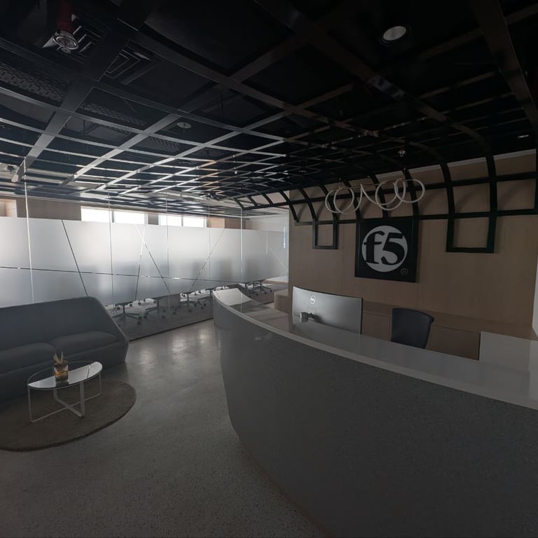 Gypsum partitioning project by Fovero UAE