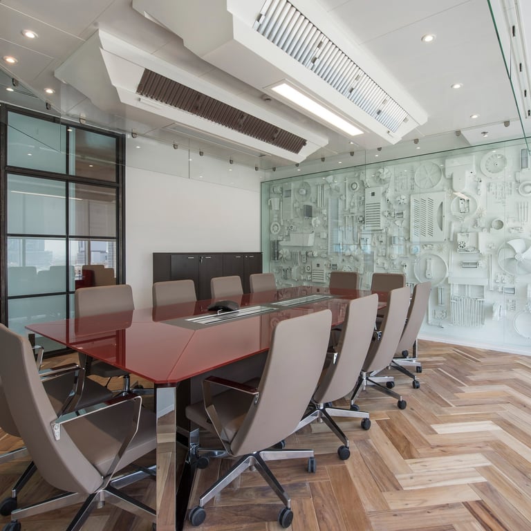 Acoustic ceiling Dubai — completed by Fovero