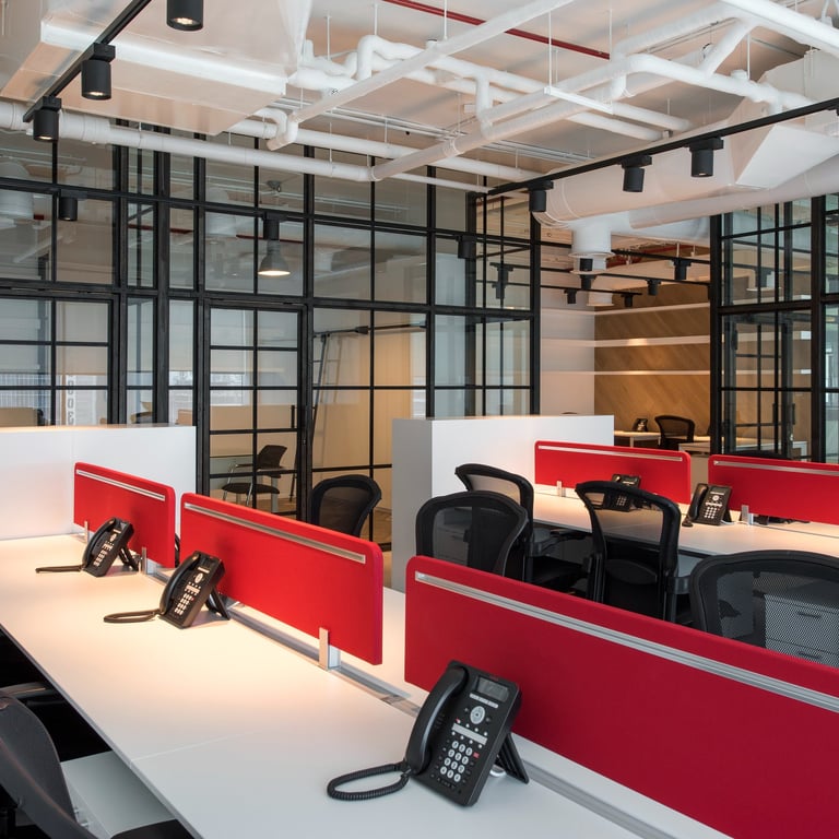 Partitioning installation project by Fovero Dubai