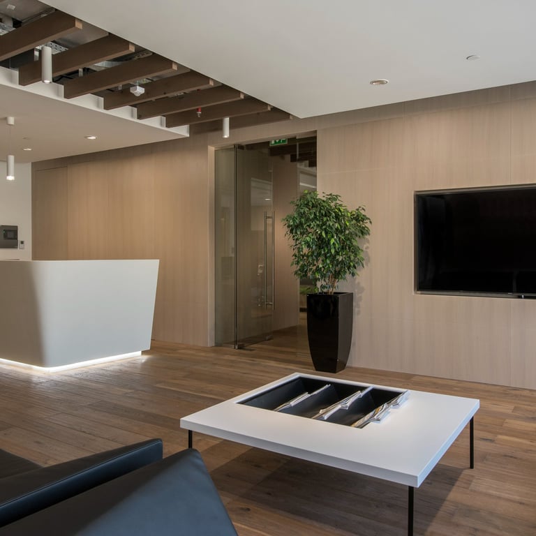 Suspended ceiling project by Fovero Dubai