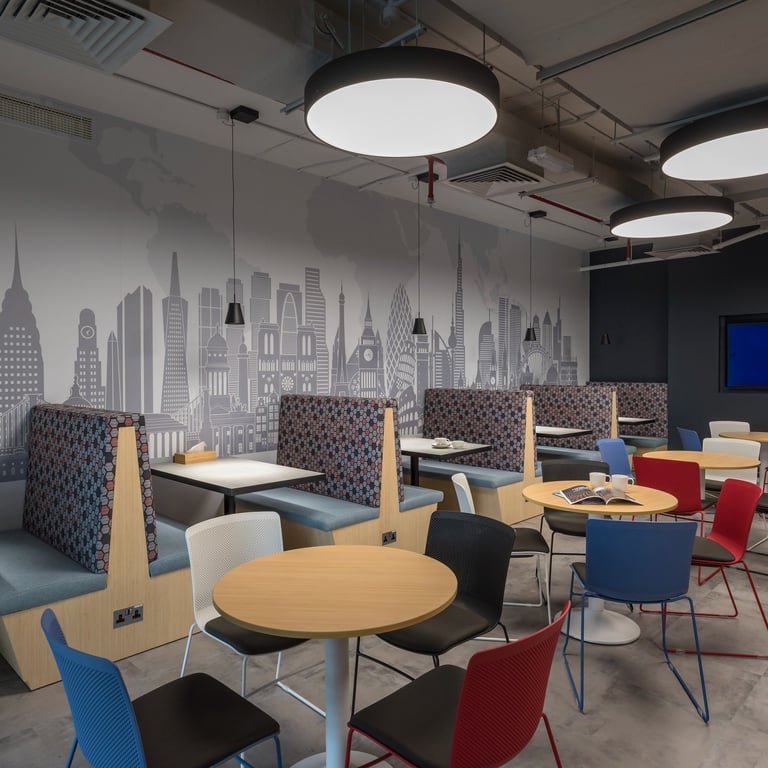 Suspended ceiling project by Fovero Dubai