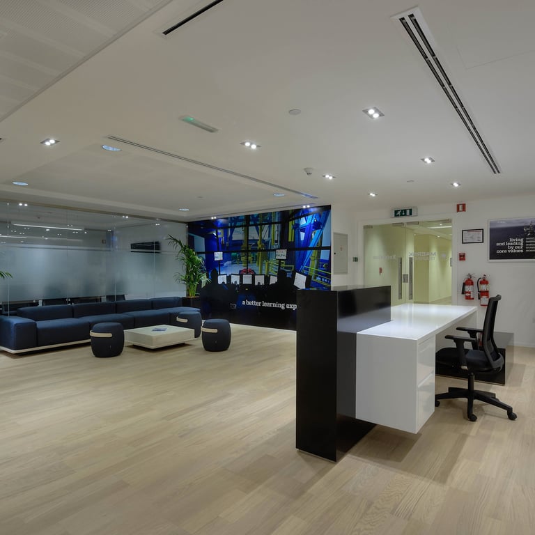 Acoustic ceiling Dubai — completed project by Fovero