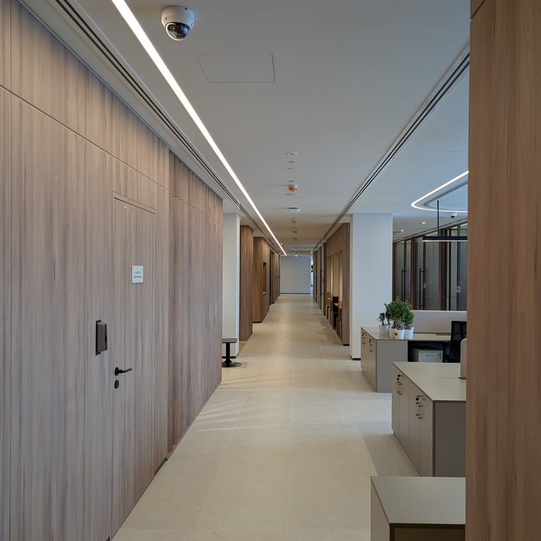 Interior fit-out project by Fovero Dubai