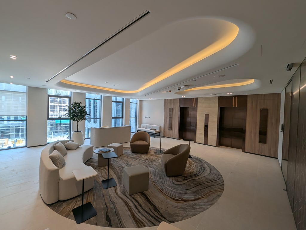 Glass reinforced gypsum custom ceiling curves UAE